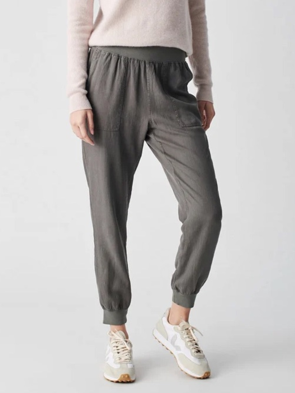 Faherty Arlie Day Pant in Surplus Green